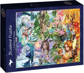 BlueBird Puzzle Das Zeitalter der Feen / 1000 Teile / ab 14 Jahren
