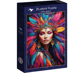 BlueBird Puzzle Indian Beauty / 1000 Teile / ab 14 Jahren