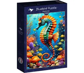 BlueBird Puzzle Seepferdchen / 1000 Teile / ab 14 Jahren