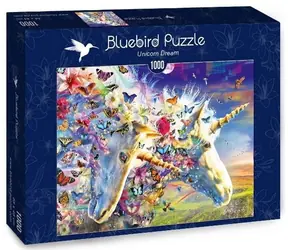 BlueBird Puzzle Einhorntraum / 1000 Teile / ab 14 Jahren