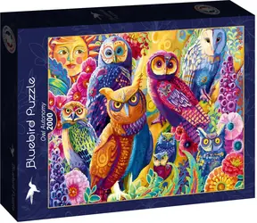 BlueBird Puzzle Eulen-Gemeinde