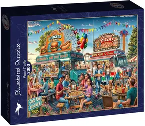 BlueBird Puzzle Mobile Snack Bar / 2000 Teile / ab 14 Jahren