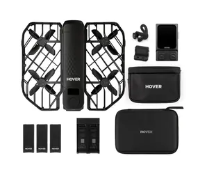 HOVERAir X1 Pro Ultimate Kit / Quadcopter - Drohne / mit Fahrradzubehör