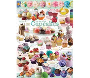 Kopfsteinpflaster-Puzzle Cupcake Time / 1000 Teile / ab 14 Jahren
