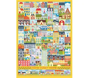 COBBLE HILL Puzzle „Zuhause, süßes Zuhause“ / 1000 Teile / ab 14 Jahren