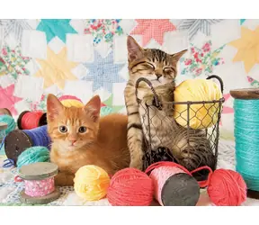 COBBLE HILL Puzzle Softbälle / 1000 Teile / ab 14 Jahren