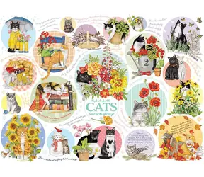 COBBLE HILL Puzzle Cat's Thoughts / 1000 Teile / ab 14 Jahren