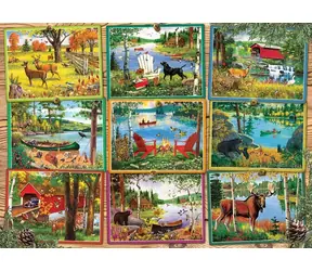 COBBLE HILL Puzzle - Seeblick / 1000 Teile / ab 14 Jahren
