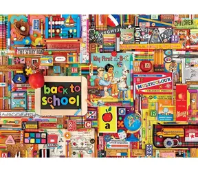 COBBLE HILL Puzzle „Schulbeginn“ / 1000 Teile / ab 14 Jahren