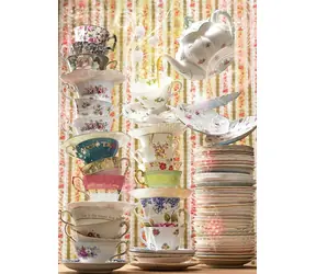 COBBLE HILL Puzzle Magisches Teehaus / 1000 Teile / ab 14 Jahren