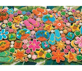 COBBLE HILL Puzzle Tropical Cookies / 1000 Teile / ab 14 Jahren