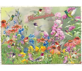 COBBLE HILL Puzzle Kolibris / 1000 Teile / ab 14 Jahren