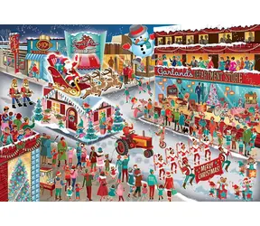 COBBLE HILL Puzzle Weihnachtsparade / 2000 Teile / ab 14 Jahren