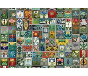 Kopfsteinpflaster-Puzzlefliesen / 2000 Teile / ab 14 Jahren