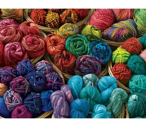 COBBLE HILL Puzzle „Die Sehnsucht nach Garn“ XL / 275 Teile / ab 9 Jahren