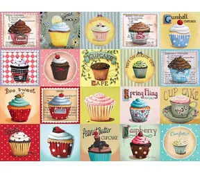 COBBLE HILL Puzzle Cupcake Cafe XL / 275 Teile / ab 9 Jahren
