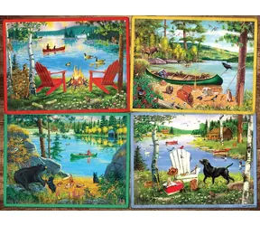 COBBLE HILL Puzzle „Land der Ferienhausbesitzer“ XL / 275 Teile / ab 9 Jahren