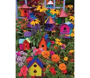 COBBLE HILL Puzzle Vogelhäuser XL / 275 Teile / ab 9 Jahren