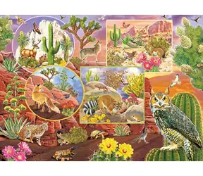 COBBLE HILL Familienpuzzle „Die Magie der Wüste“ / 350 Teile / ab 9 Jahren