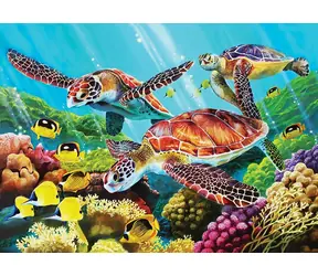 COBBLE HILL Familienpuzzle Molokin Stream / 350 Teile / ab 9 Jahren