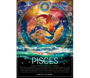 COBBLE HILL Puzzle Sternzeichen: Fische / 500 Teile / ab 12 Jahren
