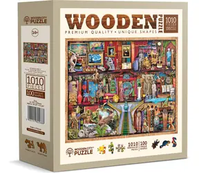 Wooden City Holzpuzzle Museumsregal / 1010 Teile / ab 14 Jahren