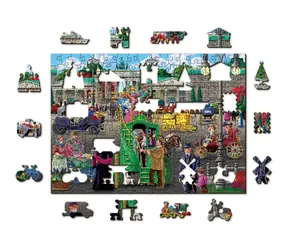 Wooden City Holzpuzzle Pariser Platz in Berlin 2in1 / 200 Teile / ECO / ab 8 Jahren