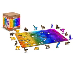 Wooden City Holzpuzzle Vogelparadies 2in1 / 300 Teile / ECO / ab 8 Jahren
