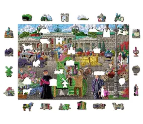 Wooden City Holzpuzzle Pariser Platz in Berlin 2in1 / 505 Teile / ECO / ab 14 Jahren
