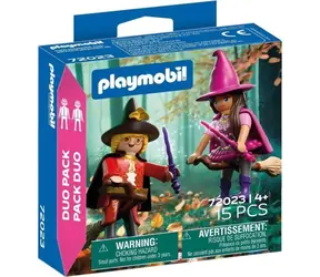 Playmobil DuoPack 72023 Hexe mit Zauberer / Anzahl der Teile: 15 / ab 4 Jahren