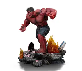 Iron Studios Red Hulk - Captain America: Schöne neue WORLD - Maßstab 1:10