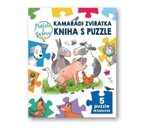 Svojtka & Co. Puzzlebuch: Tierfreunde 5x9 Teile / ab 3 Jahren