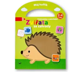 Svojtka & Co. Mein Koffer Malbücher und Aufkleber Tiere aus dem Garten / ab 3 Jahren