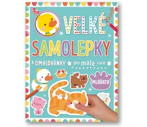 Svojtka & Co. Große Aufkleber und Malbücher für kleine Hände: Jungtiere / ab 3 Jahren