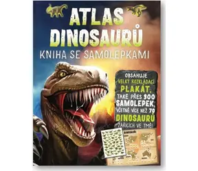 Svojtka & Co. Dinosaurier-Atlas-Stickerbuch / ab 3 Jahren