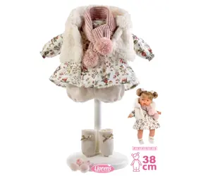 Llorens P38-352 Kleid für eine 38 cm große Puppe mit Zubehör
