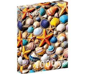 ENJOY Puzzle Treasures on the Beach / 1000 Teile / ab 14 Jahren