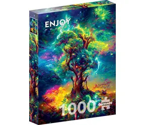 ENJOY Puzzle Kosmischer Baum des Lebens / 1000 Teile / ab 14 Jahren