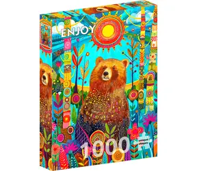 ENJOY Puzzle Das Ende des Winterschlafs / 1000 Teile / ab 14 Jahren