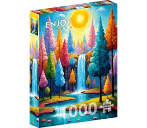 ENJOY Puzzle Forest Cascade / 1000 Teile / ab 14 Jahren
