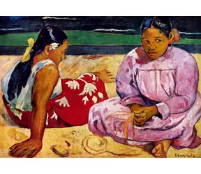 ENJOY Puzzle Paul Gauguin: Tahitische Frauen / 1000 Teile / ab 14 Jahren