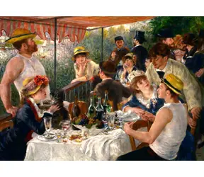 ENJOY Puzzle Auguste Renoir: Frühstück der Ruderer / 1000 Teile / ab 14 Jahren