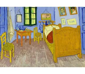 ENJOY Puzzle Vincent Van Gogh: Schlafzimmer in Arles / 1000 Teile / ab 14 Jahren