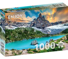 ENJOY Puzzle Sorapis-See, Dolomiten, Italien / 1000 Teile / ab 14 Jahren