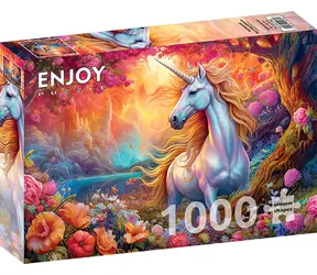 ENJOY Puzzle Magisches Einhorn / 1000 Teile / ab 14 Jahren