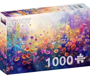 ENJOY Puzzle Blühende Wiese / 1000 Teile / ab 14 Jahren