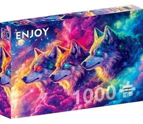 ENJOY Puzzle Space Wolves / 1000 Teile / ab 14 Jahren