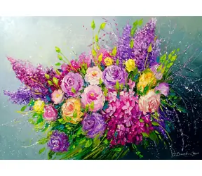 ENJOY Puzzle Bouquet of Roses for Her / 1000 Teile / ab 14 Jahren