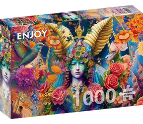 ENJOY Puzzle Sternzeichen: Widder / 1000 Teile / ab 14 Jahren