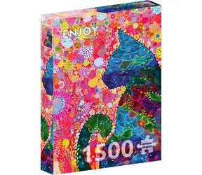 ENJOY Puzzle Streunerkatze / 1500 Teile / ab 14 Jahren